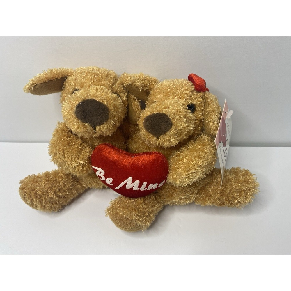 MTY International Michael's Dog Plush Be Mine Valentines Day Stuffed Animal